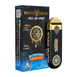 Muha Meds - Muha Meds - Blueberry Cookies AIO 1g