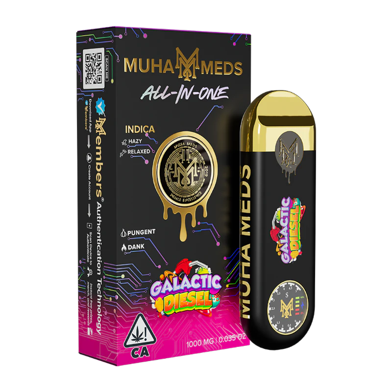 Muha Meds - Muha Meds - Galactic Diesel AIO 1g Main Image