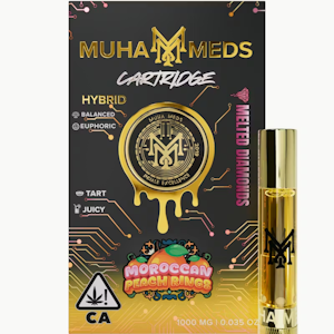 MUHA MEDS - Muha Meds - Moroccan Peach Rings Melted Diamonds Vape 1g