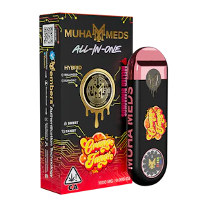 MUHA MEDS - Muha Meds - Orange Tangie Melted Diamonds AIO 1g