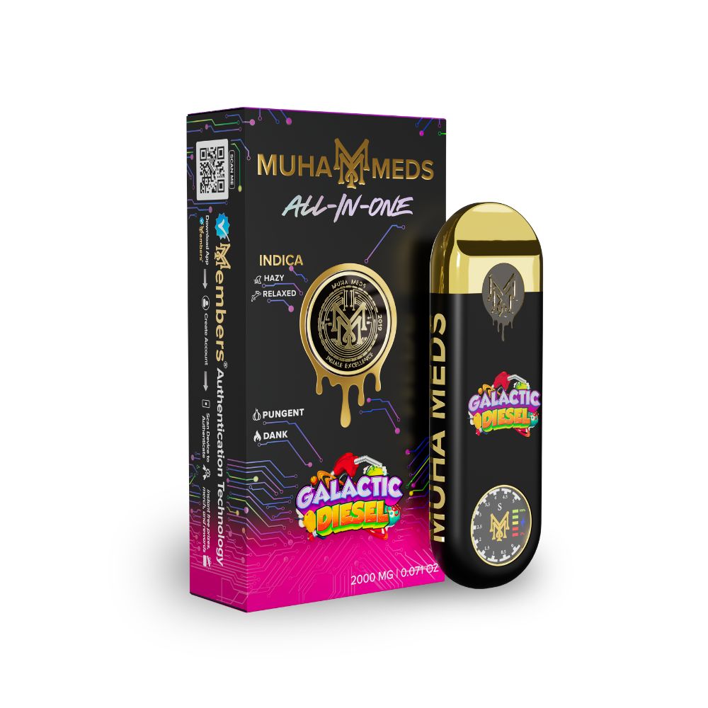 Galactic Diesel 2g Disposable - MUHA MEDS