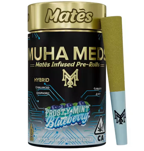 Muha Meds - Muha Meds 5pk Mates | Frosty Mint Blueberry (H) Main Image
