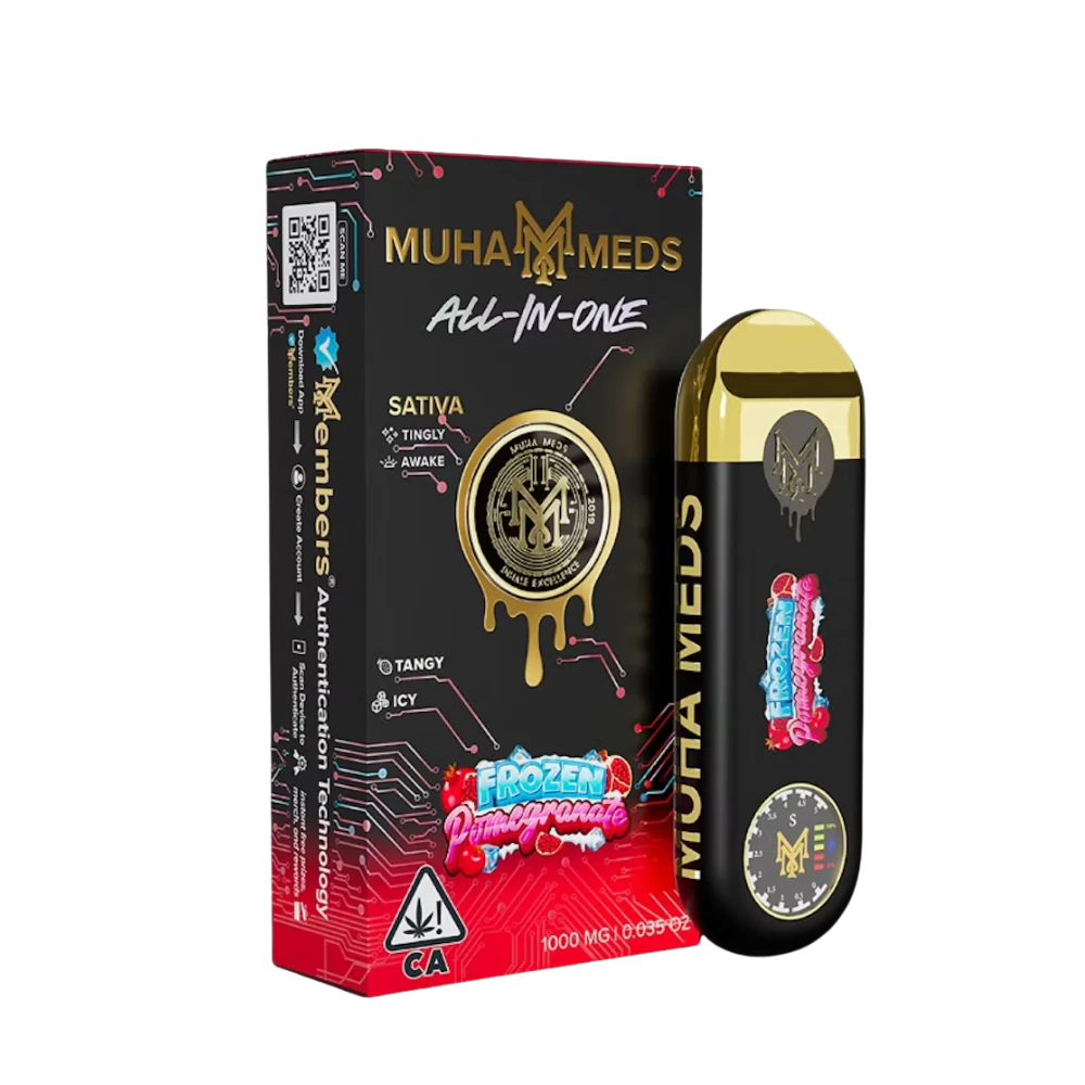 Muha Meds - Frozen Pomegranate 2g Disposable - MUHA MEDS Main Image