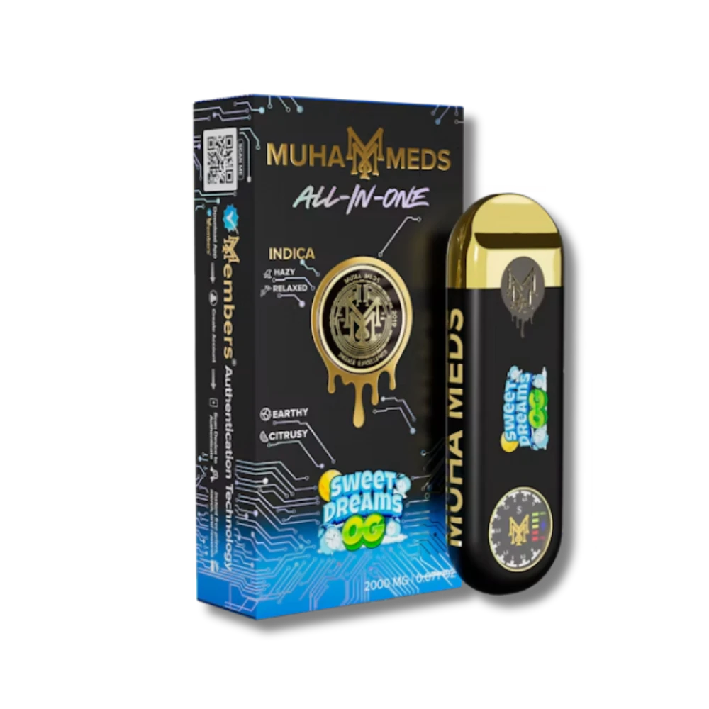 Muha Meds - Sweet Dreams OG 2g Disposable - MUHA MEDS Main Image