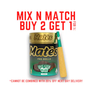 MUHA MEDS - MUHA Thin Mints OG Mates (I) 5-Pack Infused Pre-Rolls