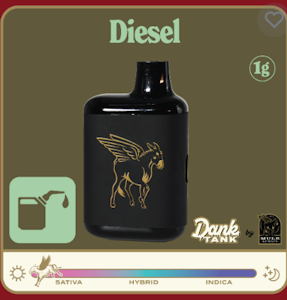 Mule Extracts - Blackberry Fire, Live Resin Disposable, 1g