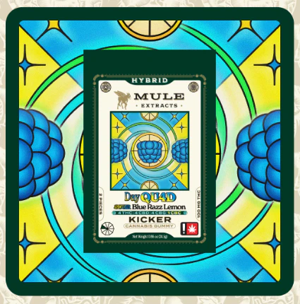 Mule Extracts - Sour Blue Razz Lemon Day Quad, Gummy, 2pk Main Image