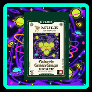 Mule Extracts - Galactic Green Grape, Gummy, Single