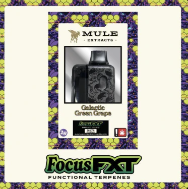 Mule Extracts - Galactic Green Grape, Flavored Disposable, 2g Main Image