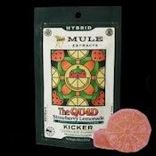 Mule Kickers 2-Piece 100mg Strawberry Lemonade 1:1:1:1 Hybrid Gummies