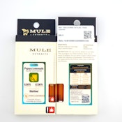 Mule | Glass Live Resin Cart 1g [H] | Papaya Lemonade