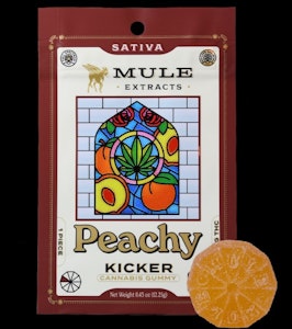 Mule Extracts - Peach, Gummy, Single