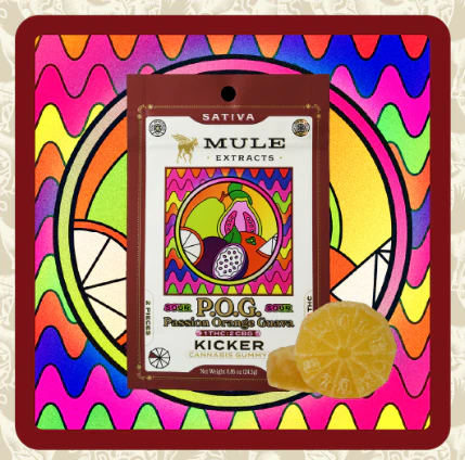 Mule Extracts - Sour POG 1:2, Gummy, 2pk Main Image