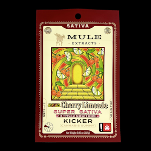 MULE EXTRACTS - Mule | Cherry Limeade | 100mg Sativa 4:2:1 Single Gummy 