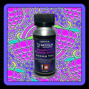 MULE EXTRACTS - Raspberry Pomegranate, Nano-Shine, 2oz
