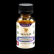 Muleshine 500mg Marionberry Indica Tincture