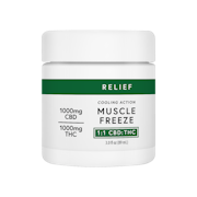 Mary's Medicinals - 1000mg CBD:THC Relief 1:1 - Muscle Freeze
