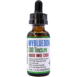 MY BLUE DOVE - CBD 1000mg 30ml Tincture - My Blue Dove 