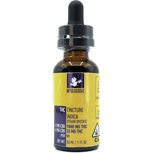 MY BLUE DOVE - THC 1000mg 30ml Tincture - My Blue Dove