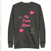 My True Love Crew Neck - Medium - Carbon Grey - Mata Merch