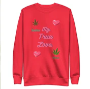 My True Love Crew Neck - Large - Dusty Rose - Mata Merch