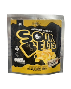 MYSTERY BAKING COMPANY - Mystery Baking Co | Sour Belts: Mango | 600MG