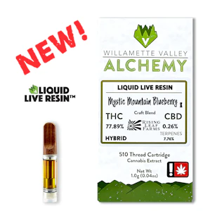 WILLAMETTE VALLEY ALCHEMY - Mystic Mountain Blueberry, Liquid Live Resin, 1g