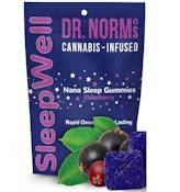 Dr. Norm's | Elderberry Sleepwell | Gummies | [150mg] 10pk 100mg THC: 50mg CBN | Indica