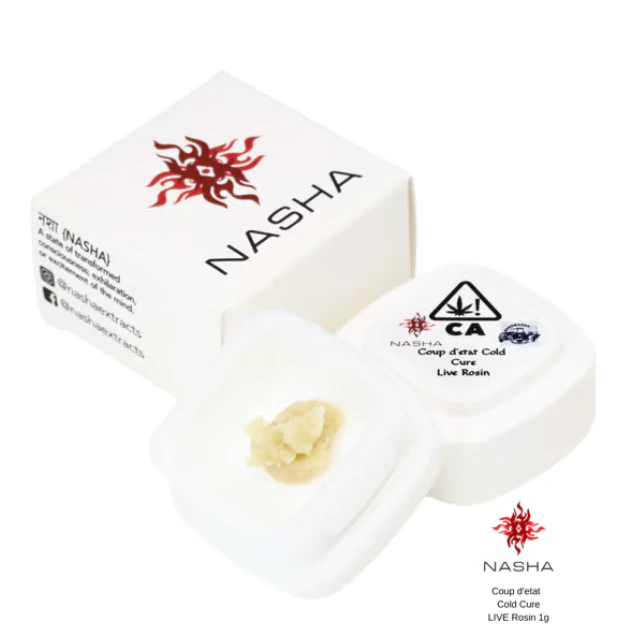 NASHA - NASHA - Concentrate - Coup d'etat - Cold Cure Live Rosin - 1G Main Image