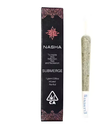 NASHA - Nasha Hash Infused Preroll 1g Mule Fuel/GovernMint Oasis Main Image