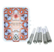 STRAWBERRY POP X STRAWBERRY BANANA HASH INFUSED (5PK) - NASHA