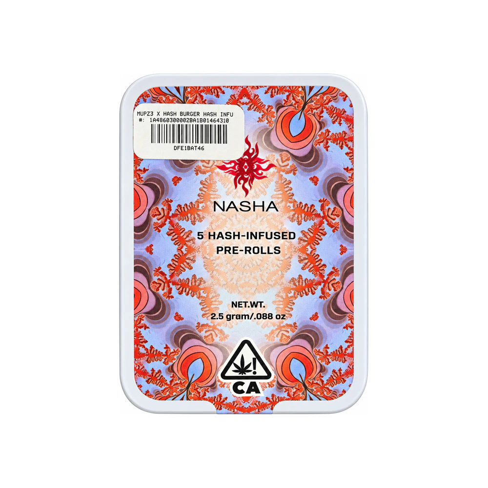 NASHA - MVP23 X HASH BURGER HASH INFUSED (5PK) - NASHA Main Image
