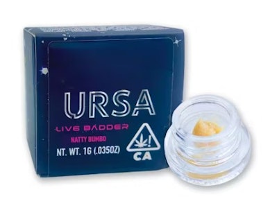 URSA EXTRACTS - URSA 1g Natty Bumbo Live Badder