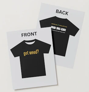 NORCAL HOLISTICS - NorCal T-Shirt - Black - Got Weed?