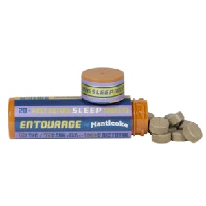 Nanticoke - Nanticoke - Entourage Sleep Tablets - 100mg - 5mg x 20ct - Edibles