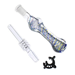 LUV BUDS - Glass Nectar Collector w/ Clip