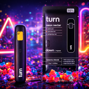 TURN - 1g TURN All-In-One Vape - Neon Nectar 83-89%