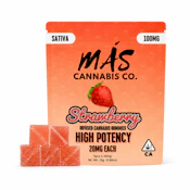 100mg MAS Gummies - Strawberry 5x20mg