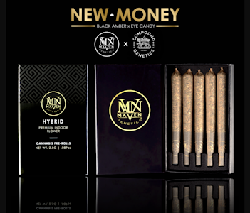 MAVEN - MAVEN | NEW MONEY - 5PK | PREROLL | 2.5G