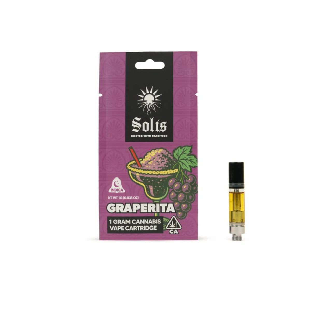 Solis - Solis | Graperita | Cartridge | [1g] | Indica Main Image