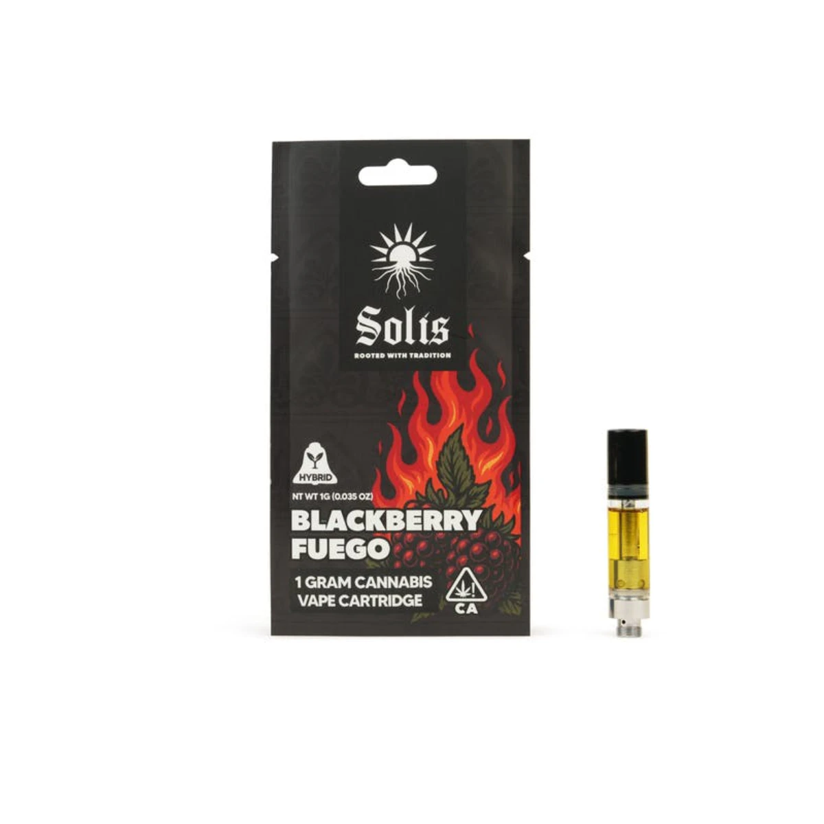 Solis - Solis | Blackberry Fuego | Cartridge | [1g] | Hybrid Main Image
