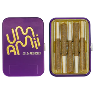 Umamii - Lemon Pepper x Full Melt | Preroll Infused | 0.5g X 5pk | Umamii