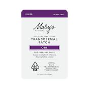 Mary's Sleep CBN Transdermal Patch 20mg