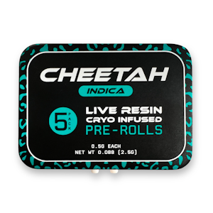CHEETAH - Sunshine Daydream 5pk/2.5g Infused Prerolls