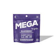 Edibles | Gron | Mega | Blackberry 1:1 | 10pk | 100mg