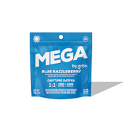 Edibles | Gron | Mega | Blue Razzleberry | (100mg CBG:100mg THC) [10pk]