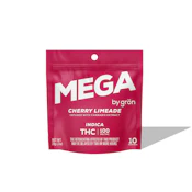 Edibles | Gron | Mega | Cherry Limeade | (100mg THC) [10pk]
