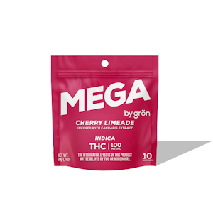 Grön - Edibles | Gron | Mega | Cherry Limeade | (100mg THC) [10pk]