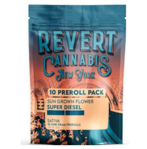 Revert - Northern Lights -Indica- 27.4% THC | 1g 10pk (Pre-rolls) | Revert -k10 front