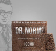 Dr. Norm's 100mg Chocolate Crispy Rice Treat